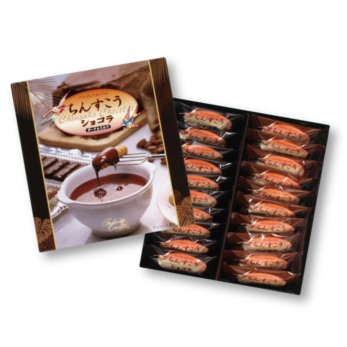 ちんすこうショコラ ダーク&ミルク(20個入り) – MAKUKURU ちんすこうショコラ ダーク&ミルク(20個入り) – MAKUKURU