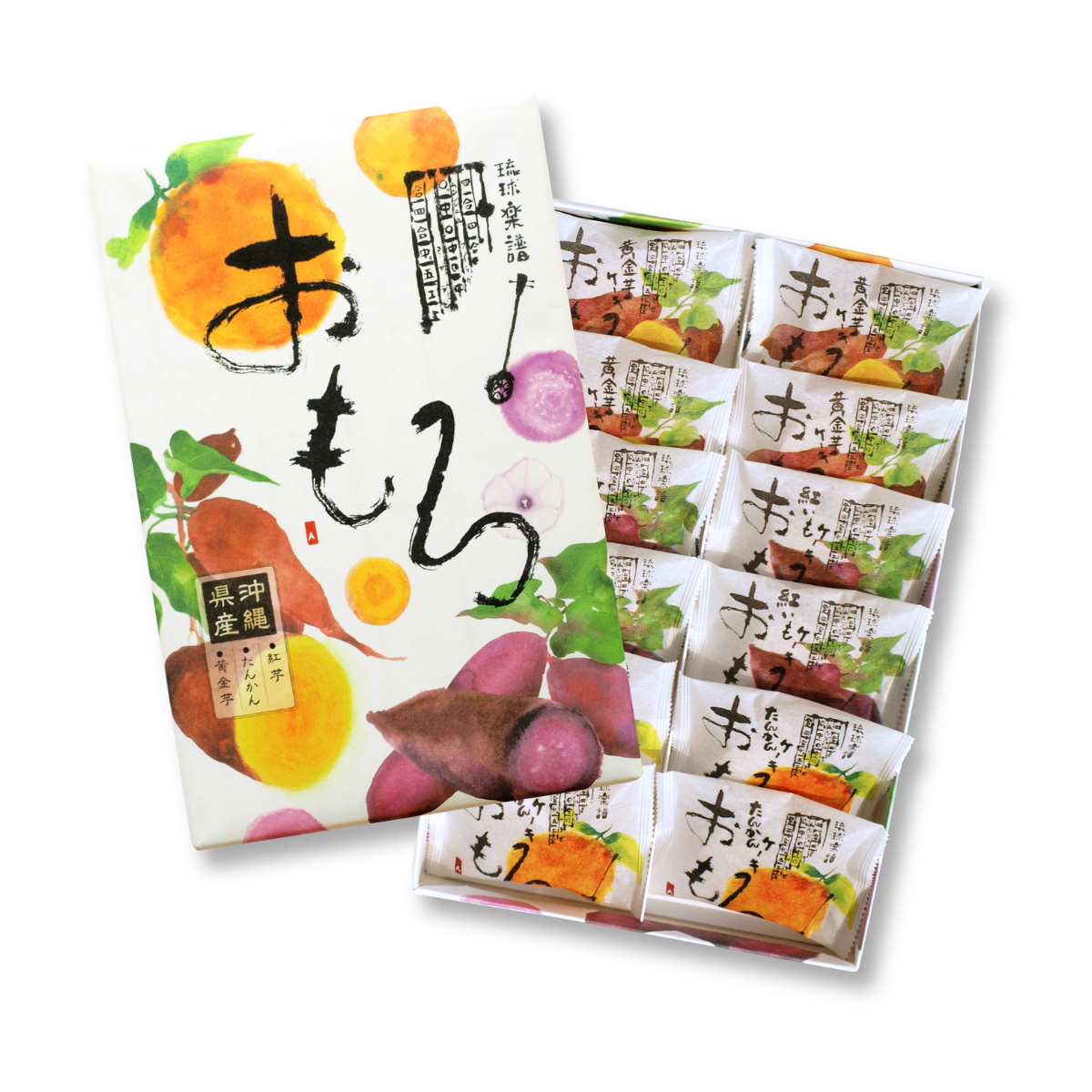 おもろアソート３種（大・12個入り）たんかん入り